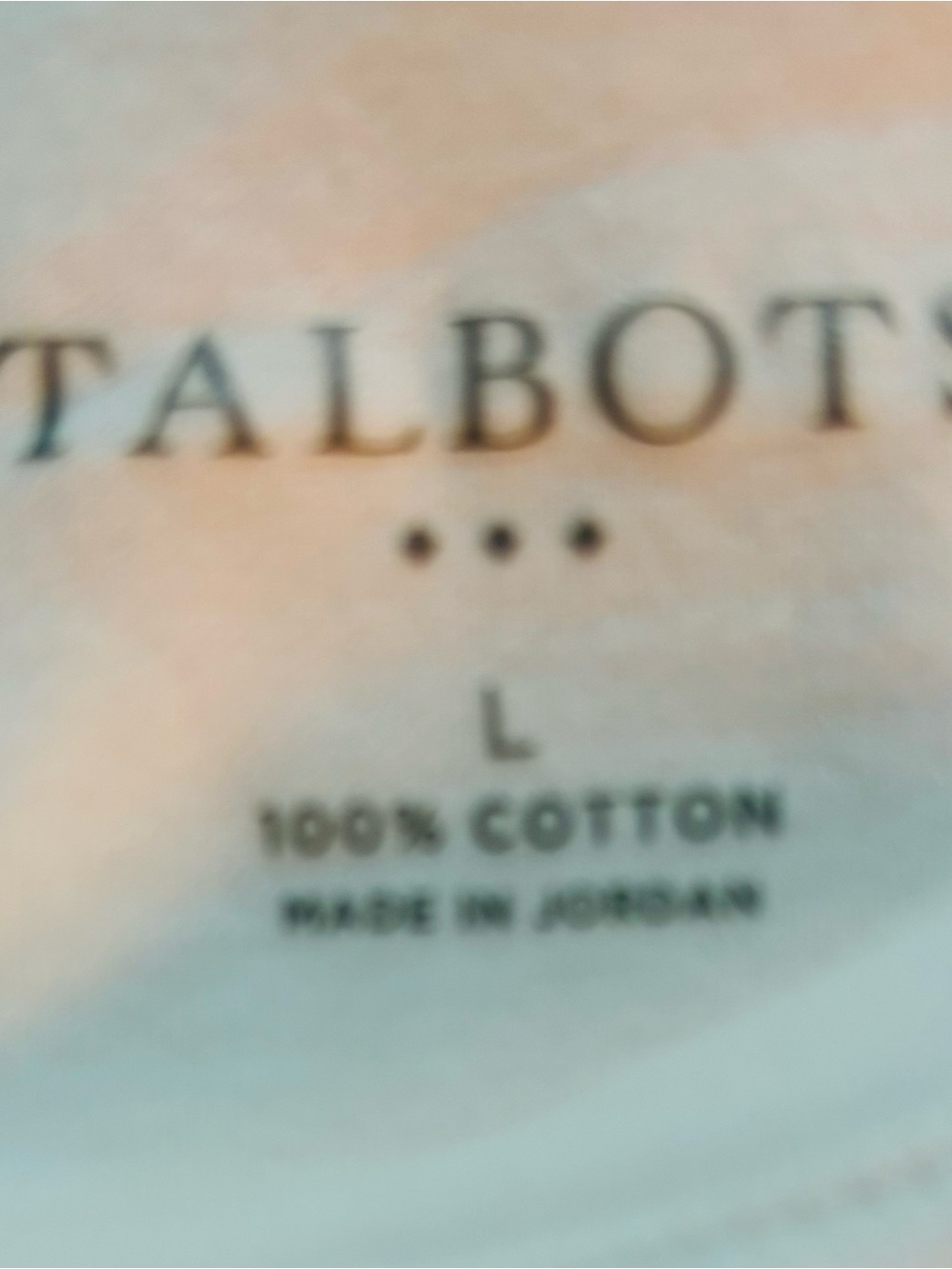 Talbots Pristine Basic White Long-Sleeve T - Picture 4 of 4